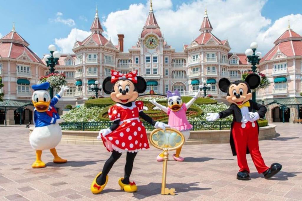 Appartement Duplex Proche Disney Et Paris Vaires-sur-Marne Luaran gambar